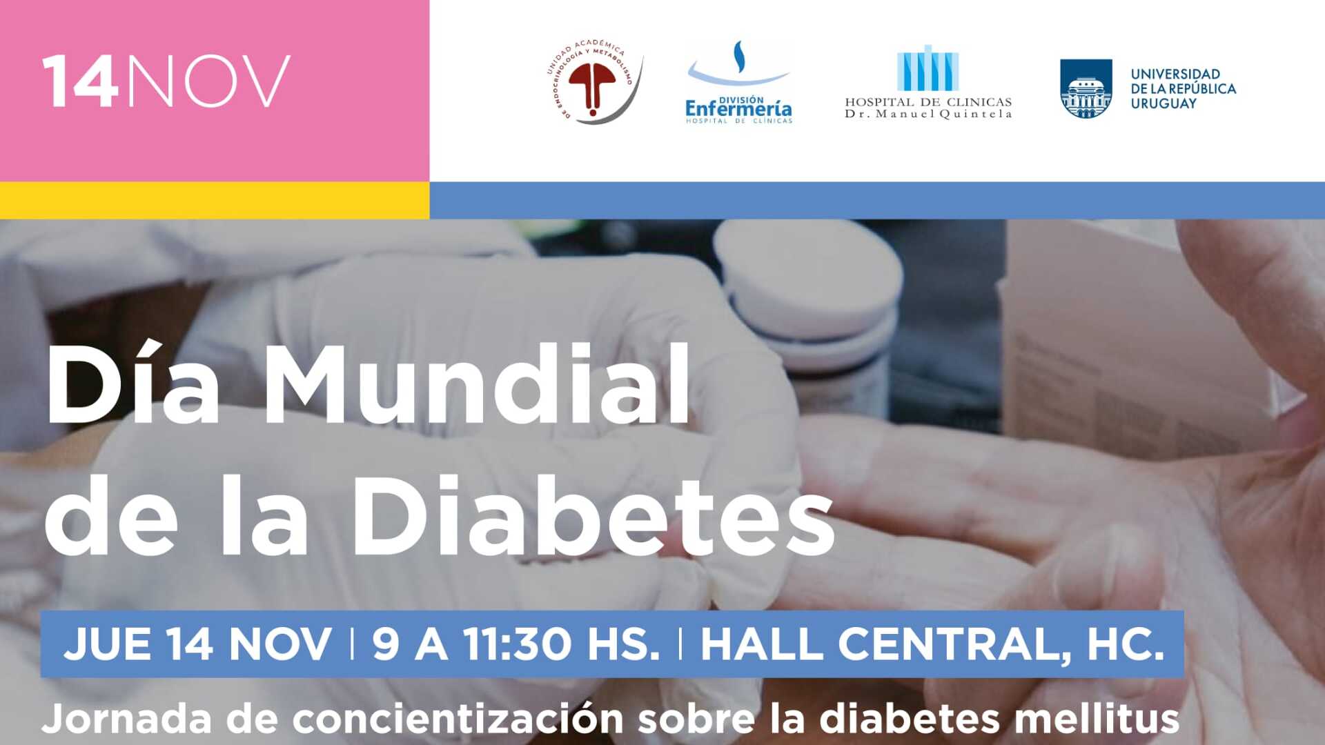 14 de Noviembre Dia Mundial de la Diabetes 