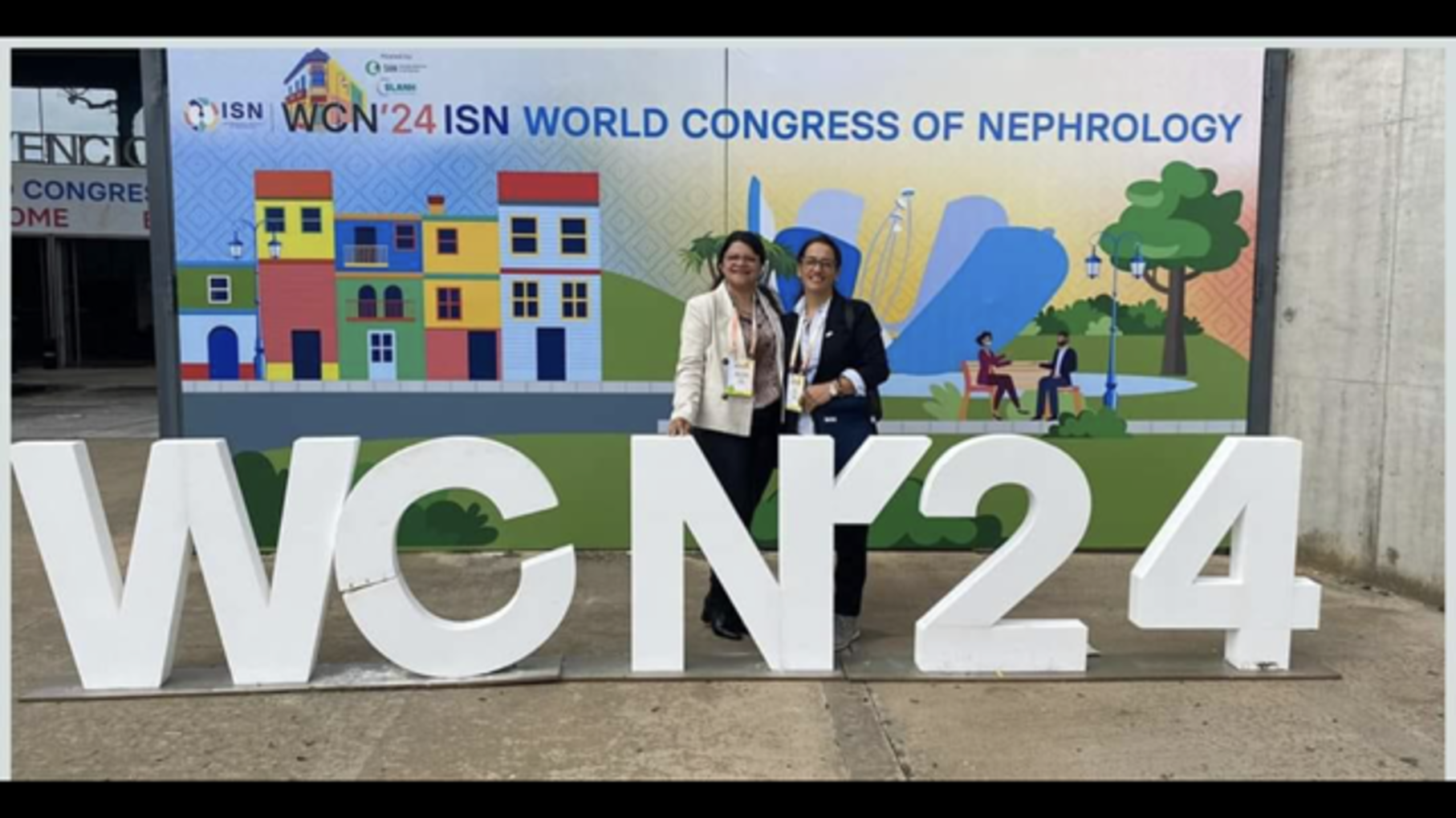 Congreso Mundial de Nefrología : Enfermeras del Hospital de Clínicas presentes