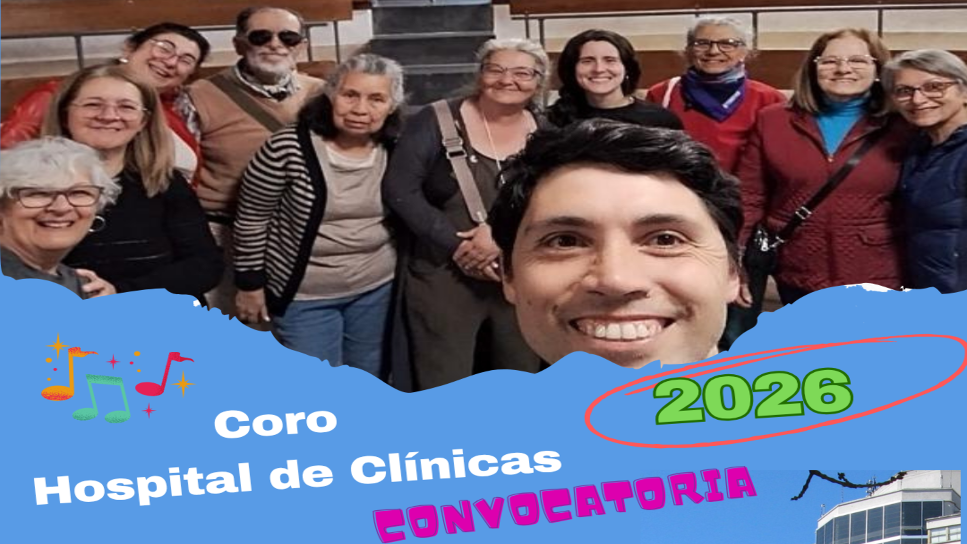Coro Hospital de Clínicas : convocatoria 2026