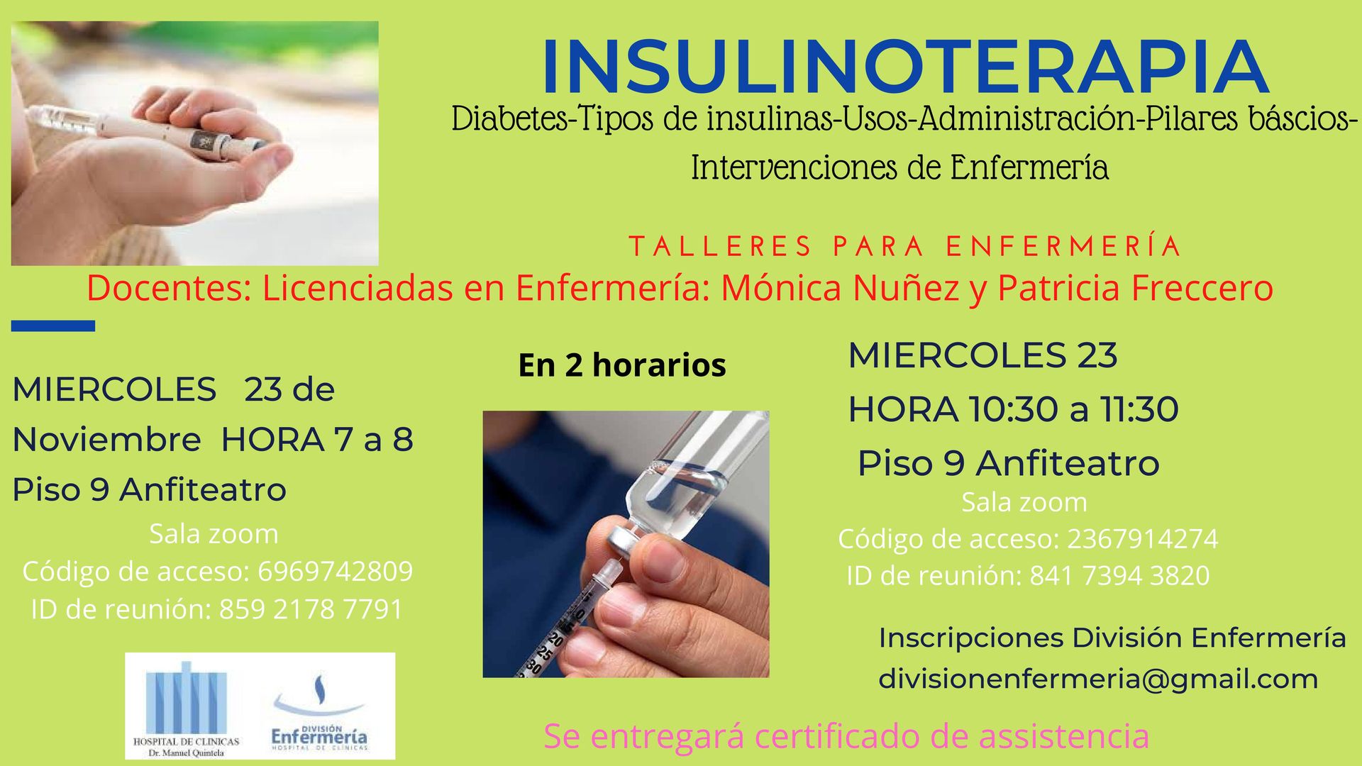 Taller de Insulinoterapia