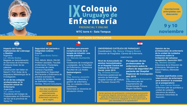 BUENAS PRÁCTICAS  DE ENFERMERÍA - COLOQUIO NOVIEMBRE 2022